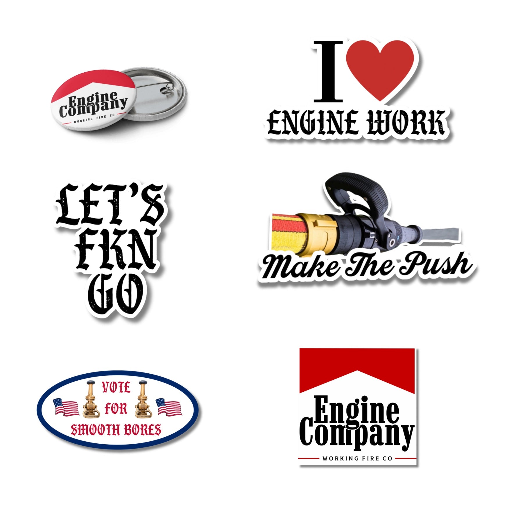 Engine Company Sticker Bundle