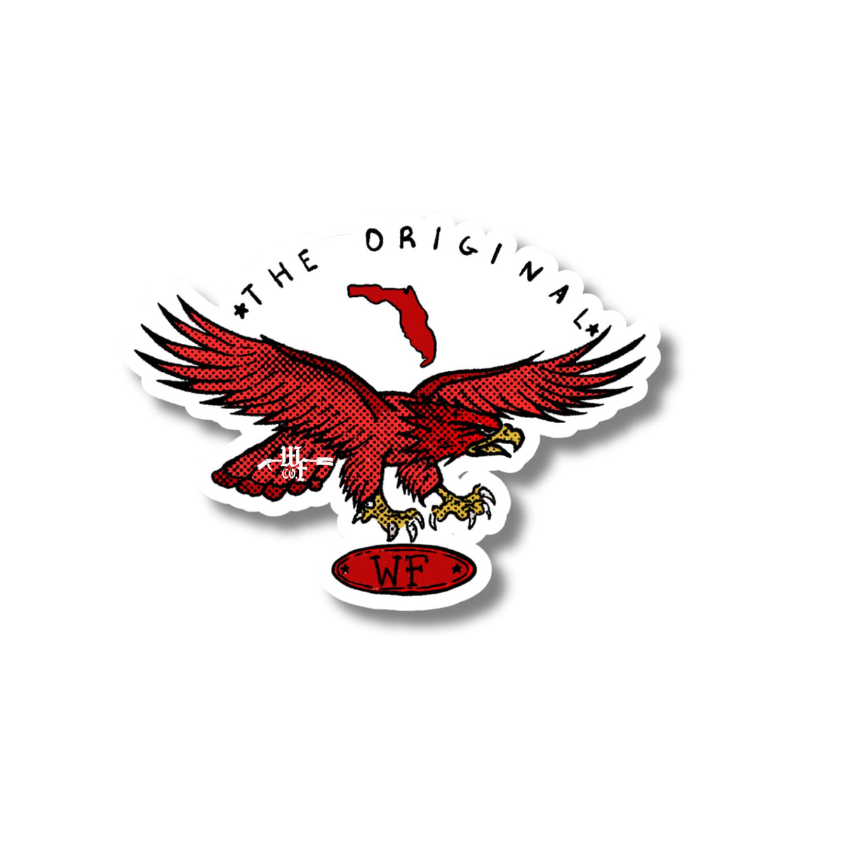 Original Working Fire Eagle Sticker