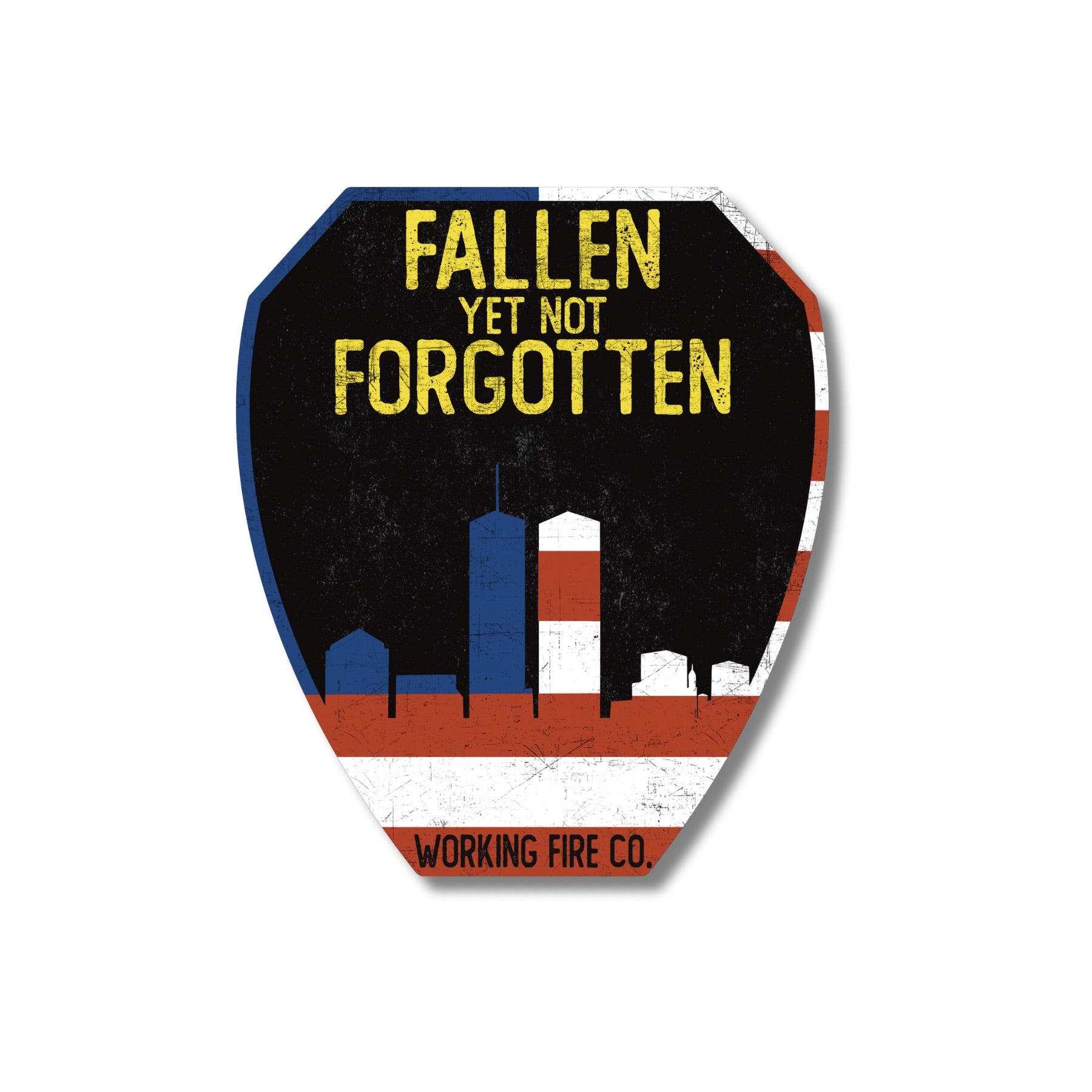 9/11 Remembrance Charity Sticker