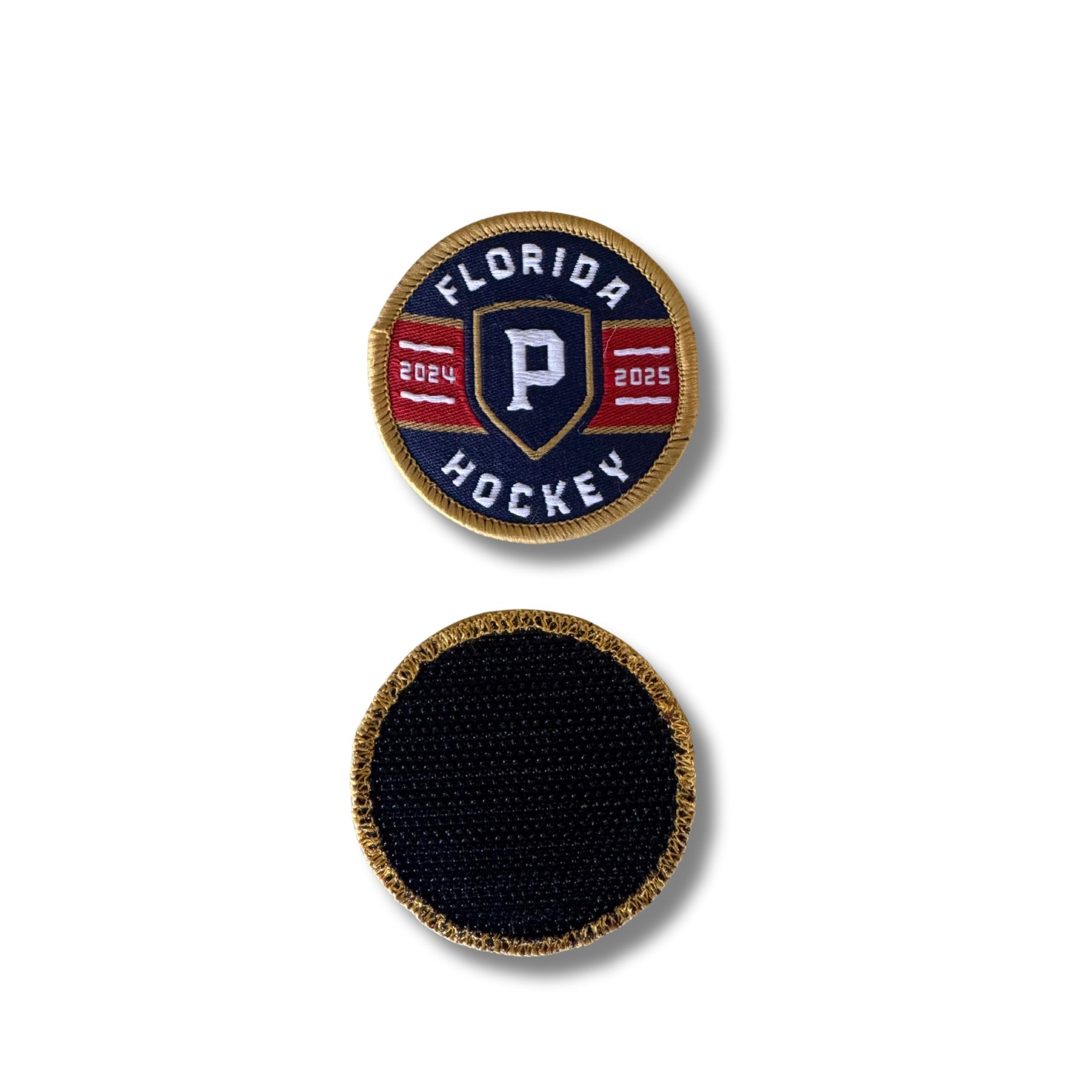 Florida Hockey Circle Badge Patch