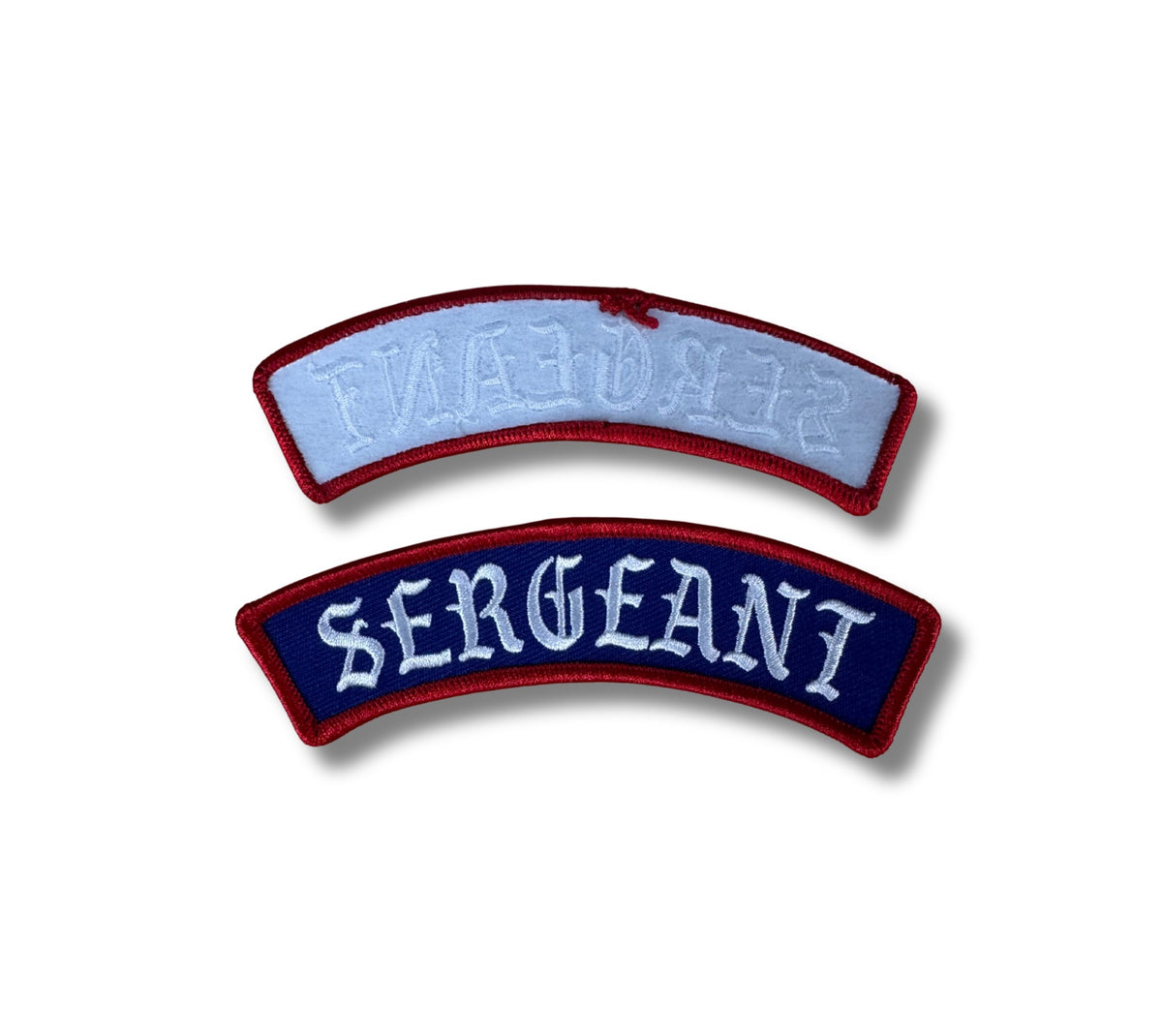 Two Rocker Sergeant Sergeant Rocker Patch