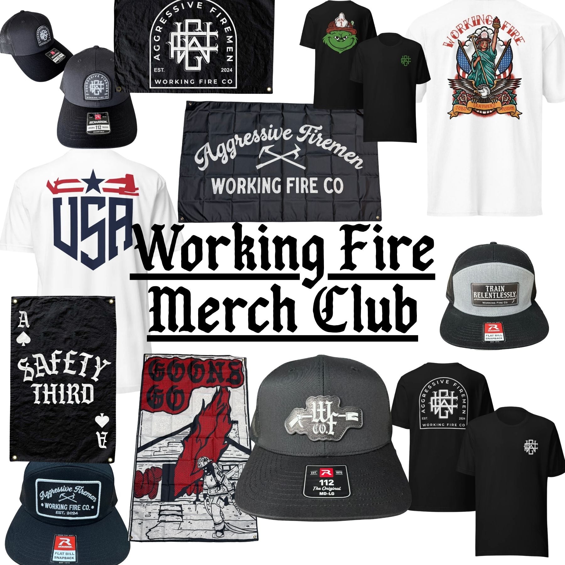 Monthly Merch Club | Working Fire