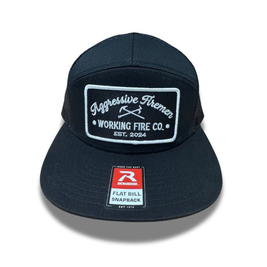 Aggressive Firemen Badge Hat - Working Fire Co