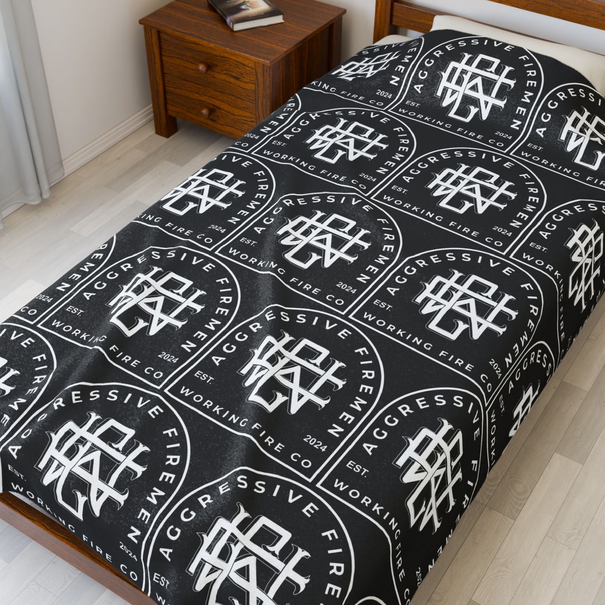 Aggressive Firemen Blanket - Working Fire Co
