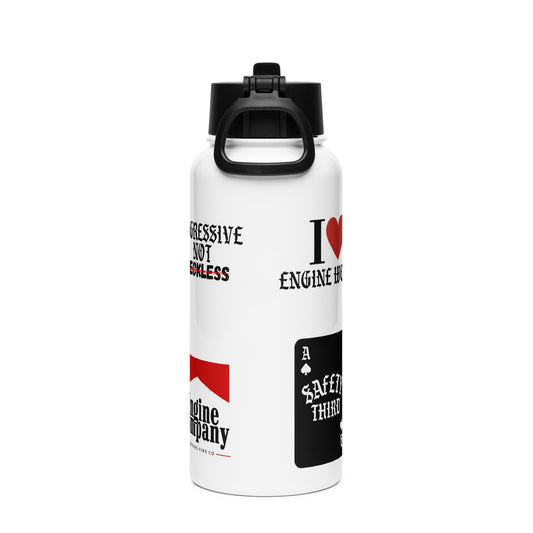 Engine Company Stainless steel water bottle - Working Fire Co