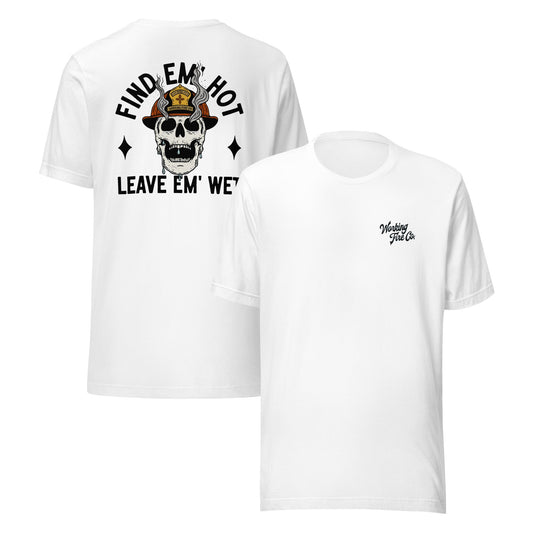 Find em Hot Tee - Working Fire Co