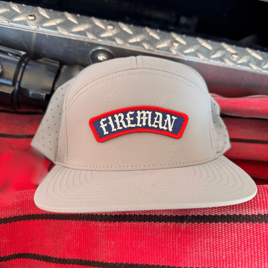 Fireman Rocker Hat - Working Fire Co