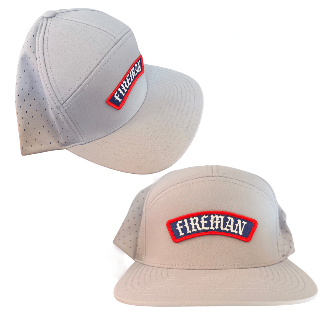 Fireman Rocker Hat - Working Fire Co