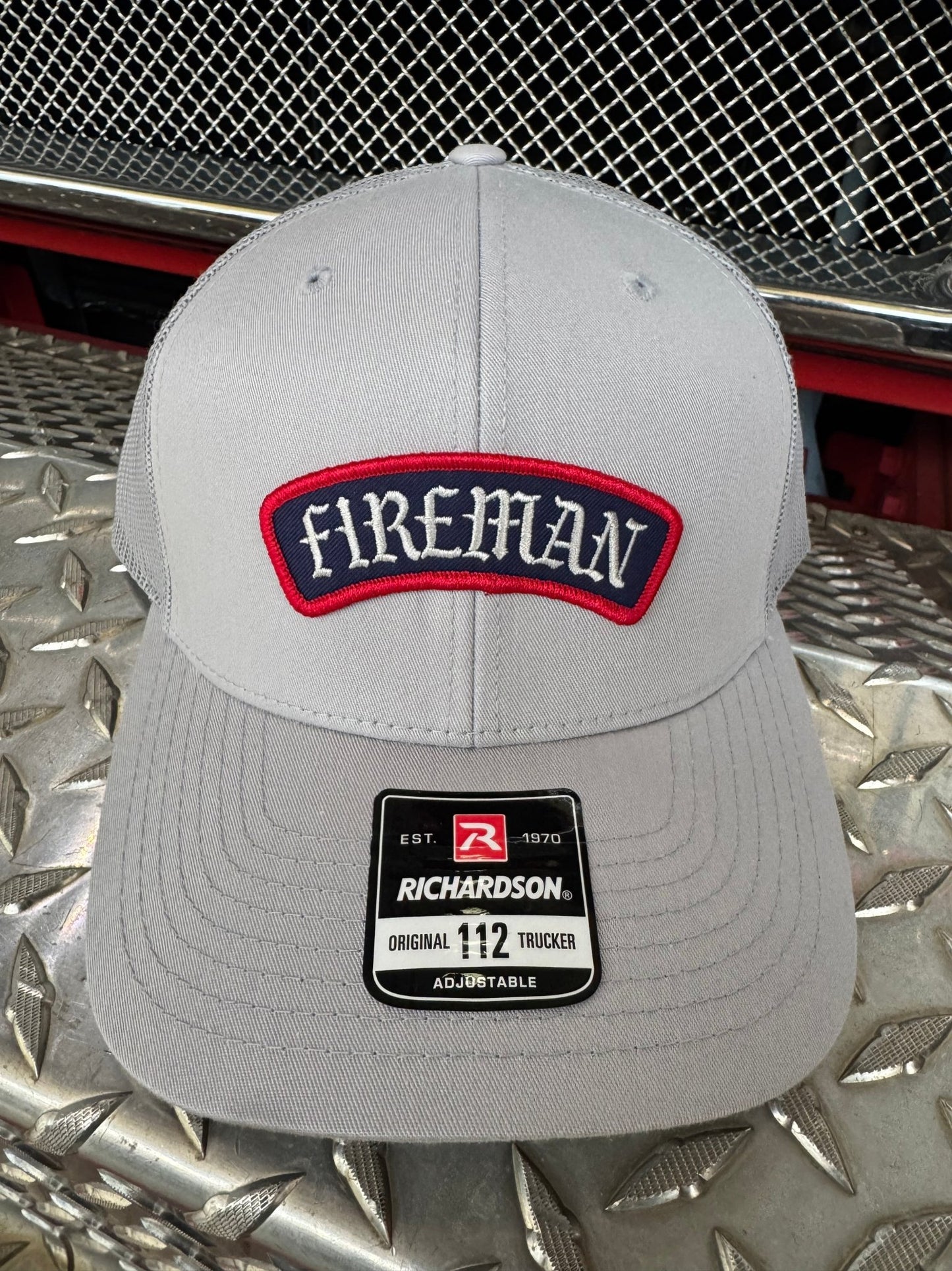 Fireman Rocker Hat - Working Fire Co