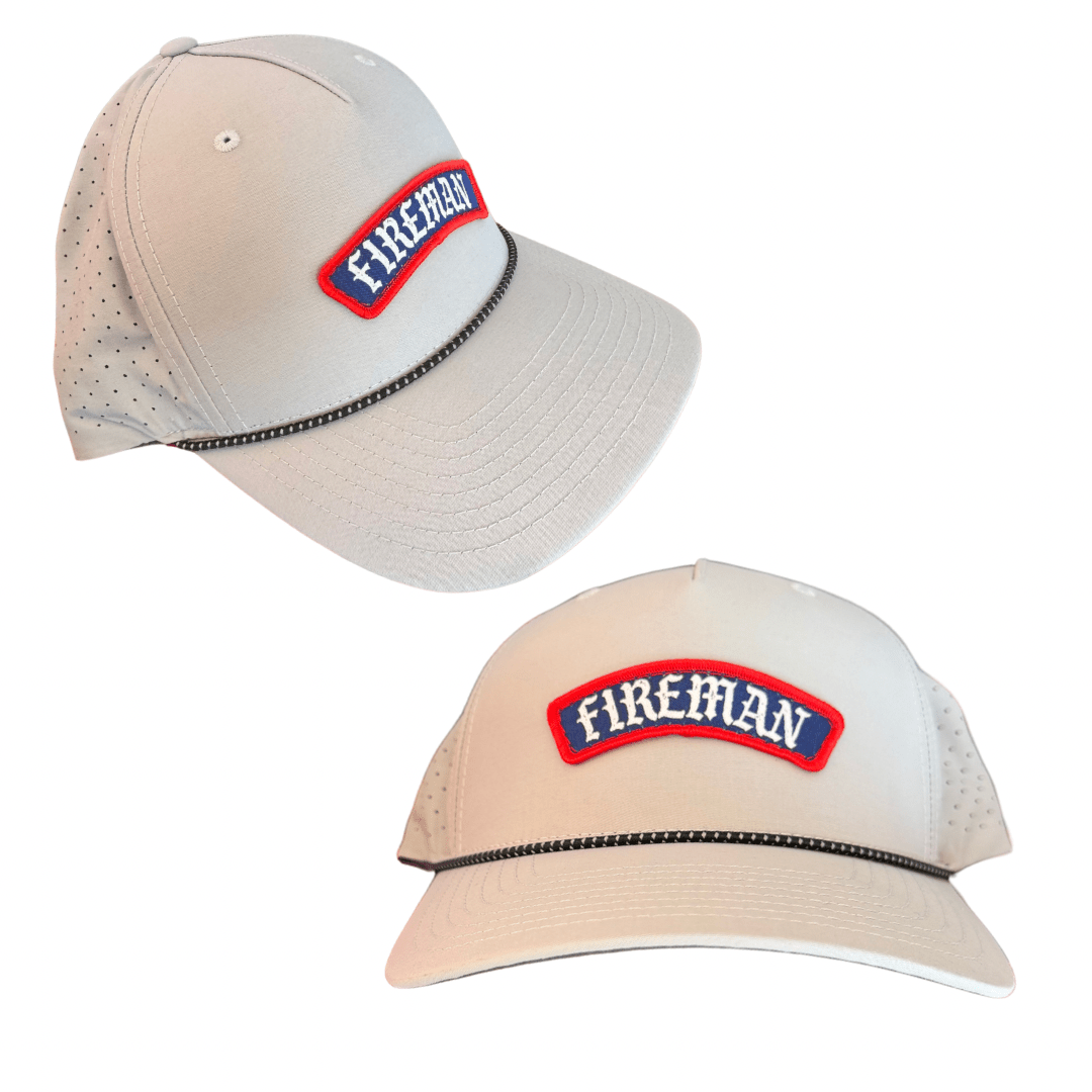 Fireman Rocker Hat - Working Fire Co