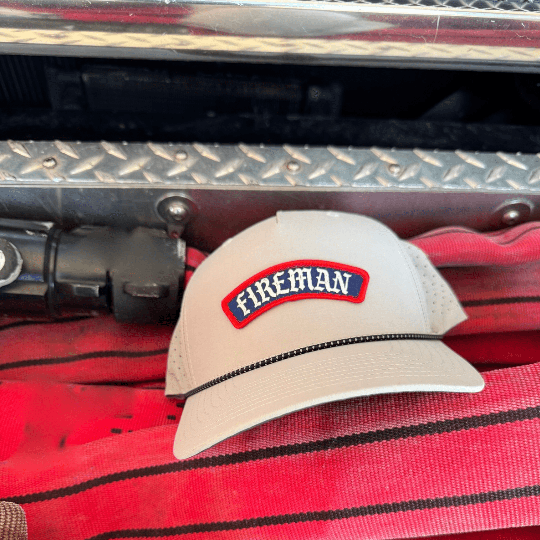 Fireman Rocker Hat - Working Fire Co