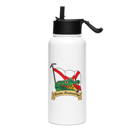 Florida Firemanship Stainless steel water bottle - Working Fire Co