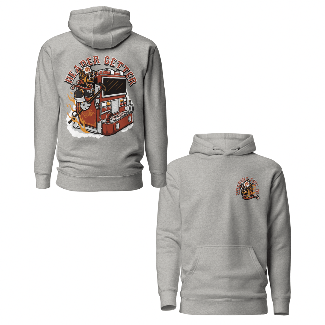 Header Getter Hoodie - Working Fire Co