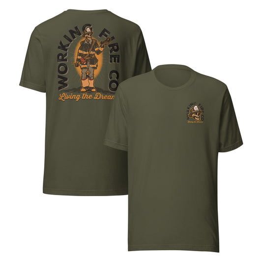 Living The Dream Tee - Working Fire Co