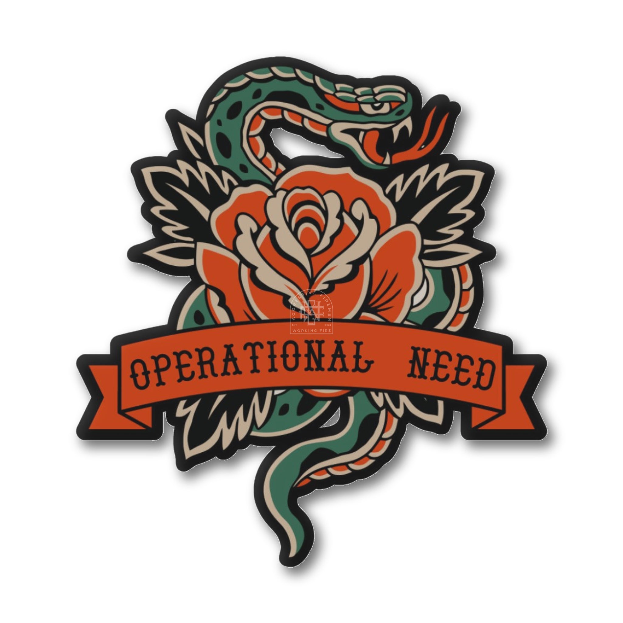 Operational Need Sticker