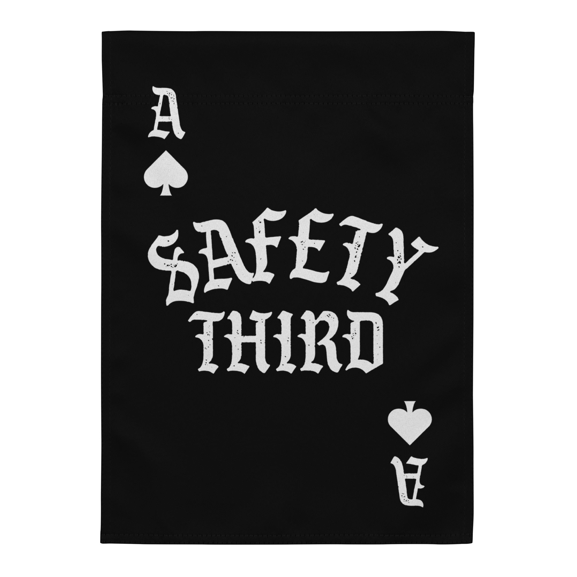 Safety Third small flag - Working Fire Co