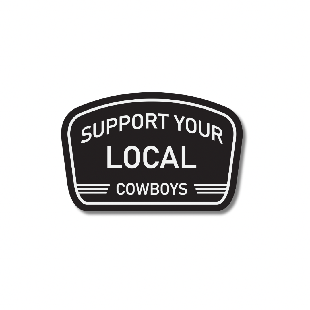 Support Your Local Stickers - Working Fire Co