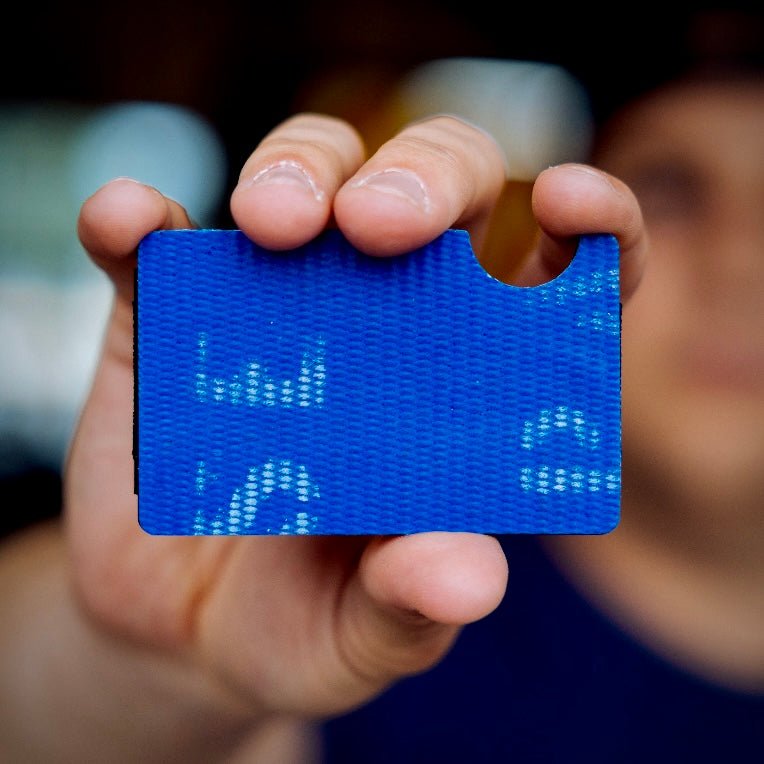 The Blaze Wallet - Blue - Working Fire Co