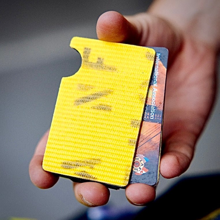 The Blaze Wallet - Yellow - Working Fire Co