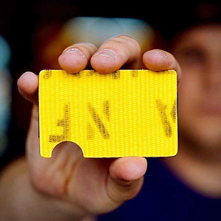 The Blaze Wallet - Yellow - Working Fire Co