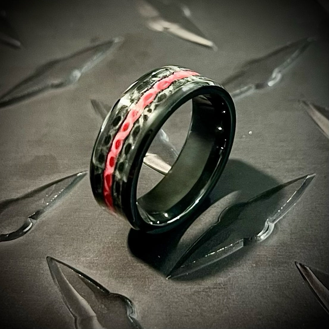 Thin Red Line - Fire Hose Ring - Working Fire Co
