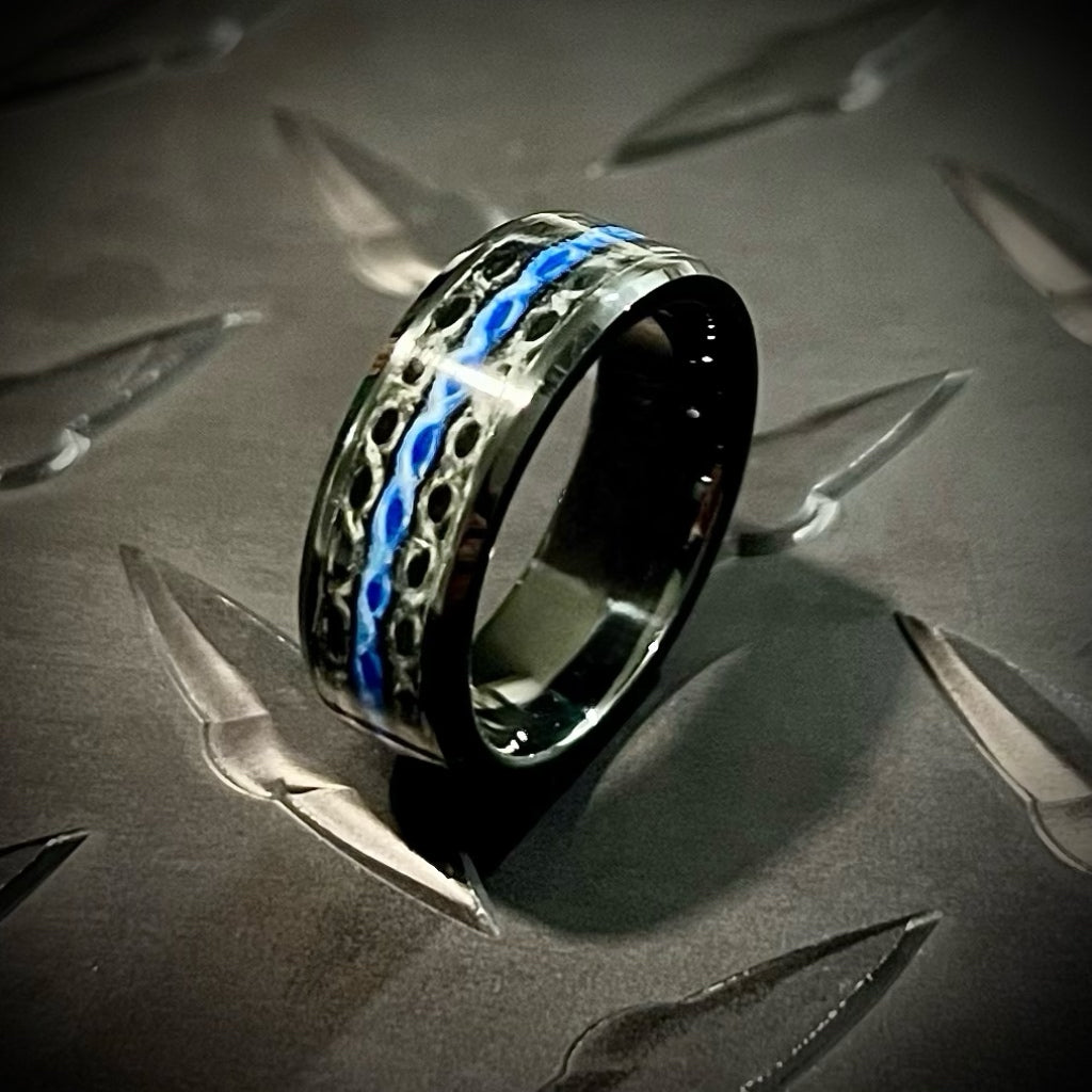 Thin Red Line - Fire Hose Ring - Working Fire Co