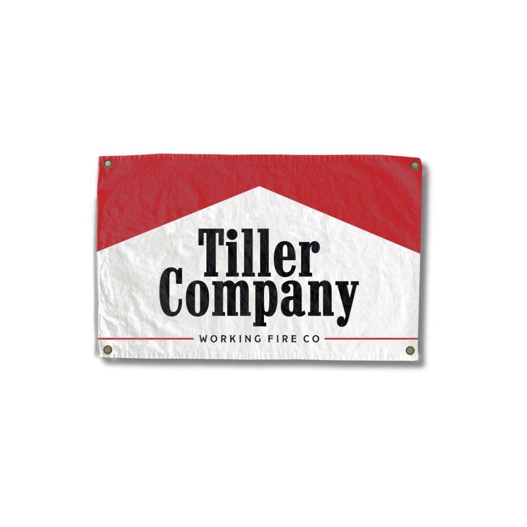 Tiller Company Flag - Working Fire Co