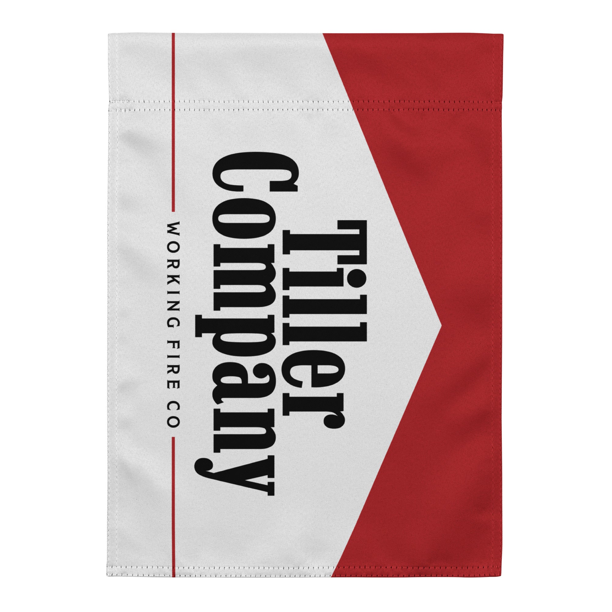 Tiller Company small flag - Working Fire Co