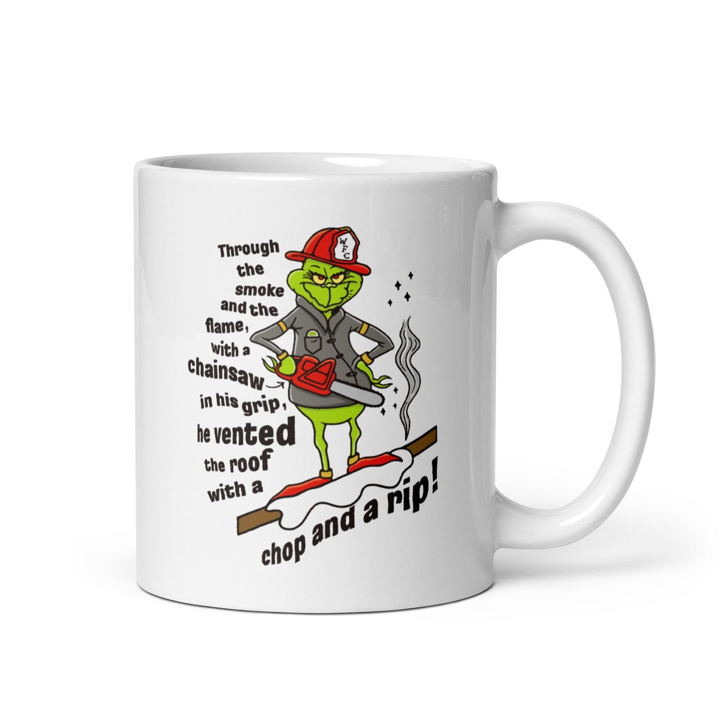 Truckie Grinch Tee - Working Fire Co