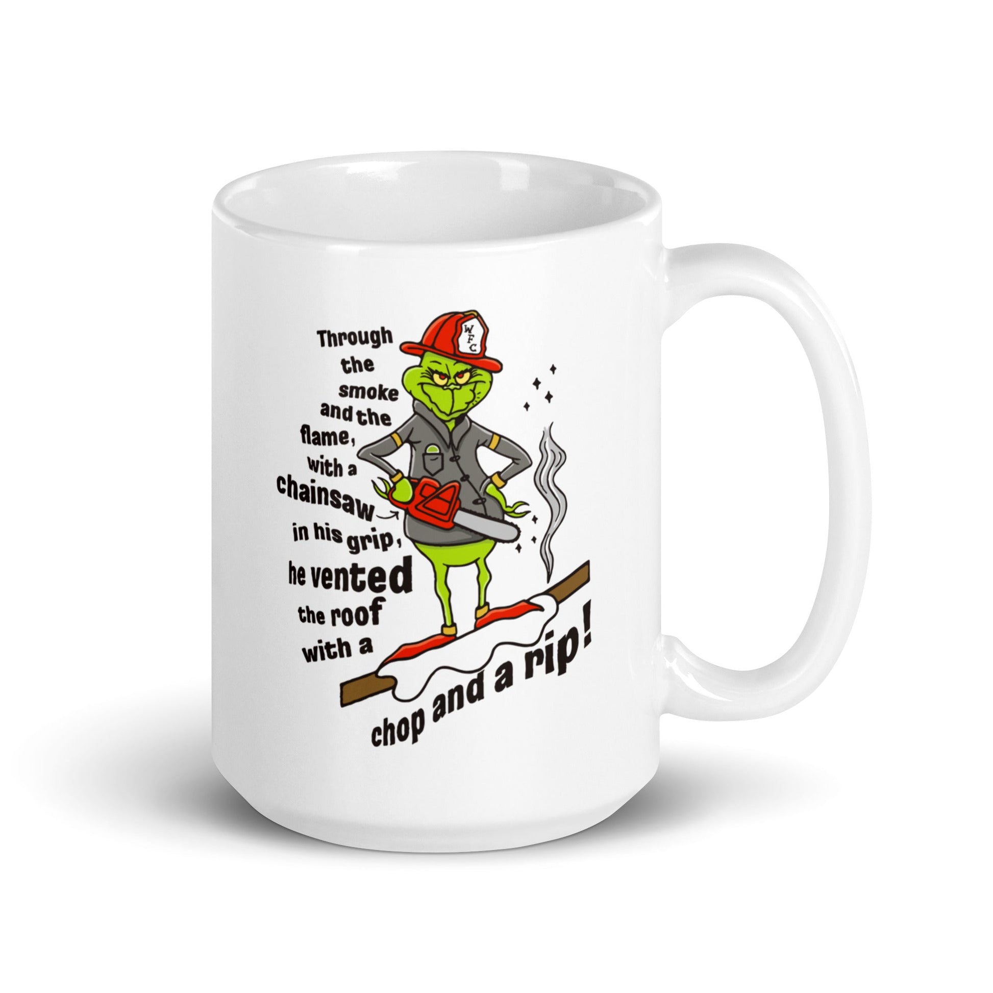 Truckie Grinch Tee - Working Fire Co