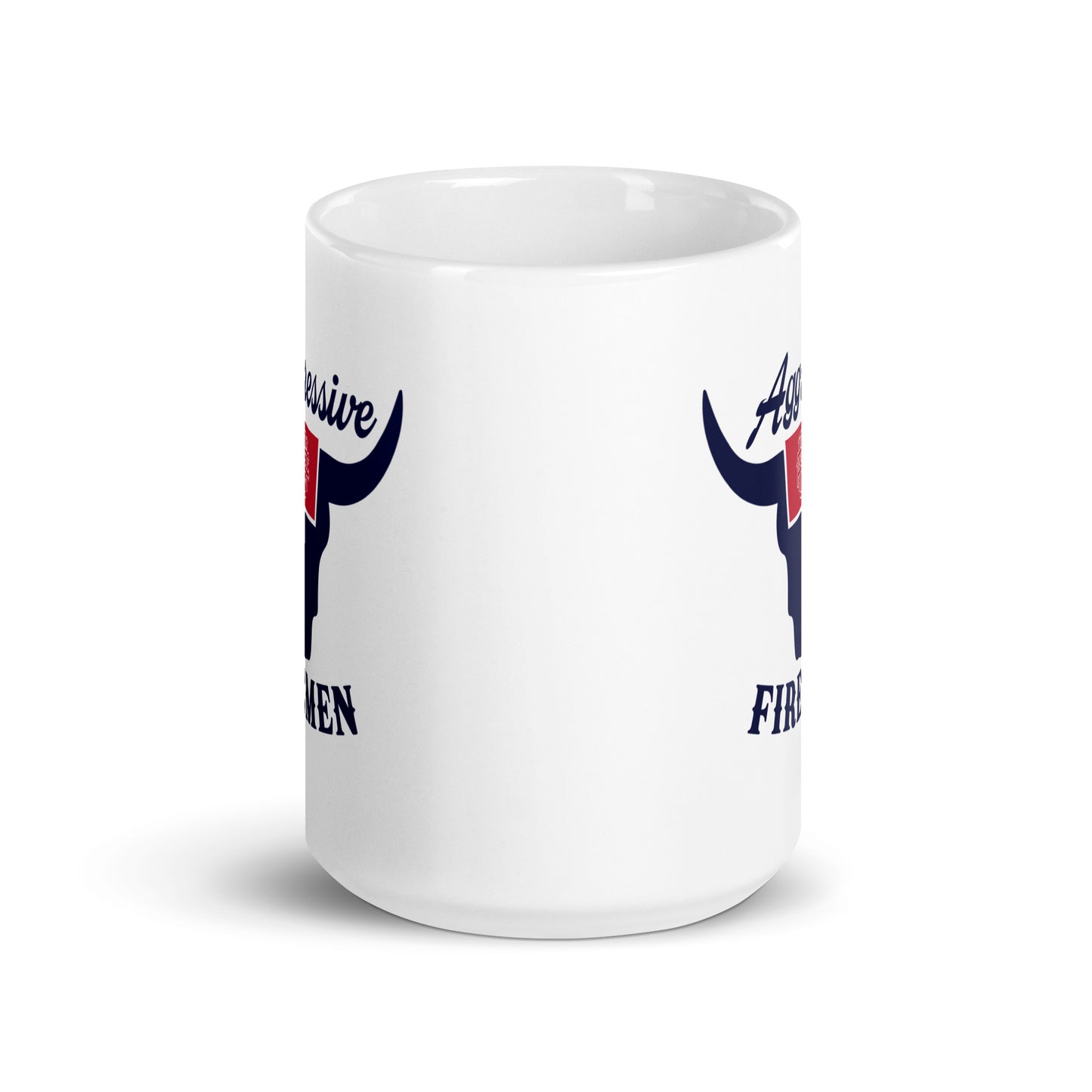 Aggressive Firemen Rodeo Mug